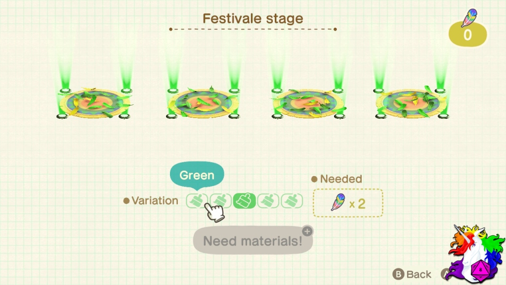 Festivale Stage - Green