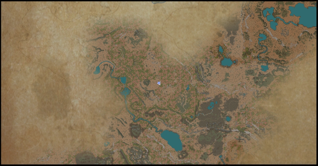 Path of Titans World map
