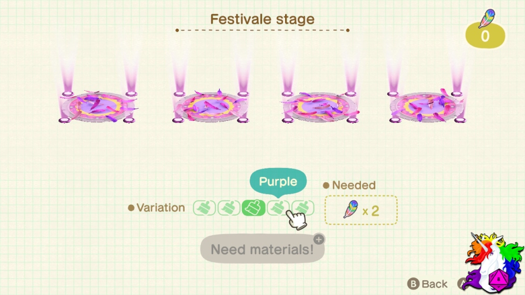 Festivale Stage - Purple