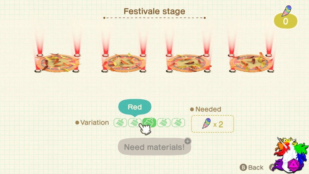 Festivale Stage - Red